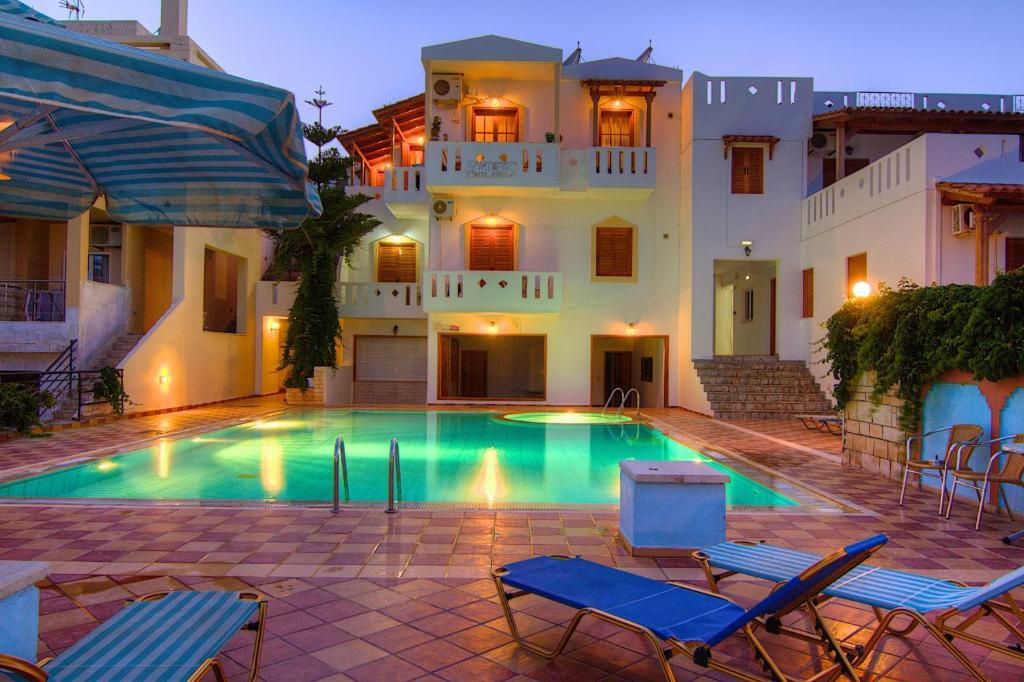 Adonis Hotel Айя-Галіні Екстер'єр фото